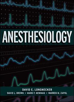 Hardcover Anesthesiology [With CDROM] Book