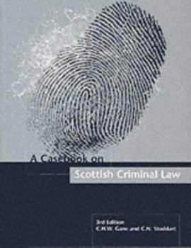 Paperback Casebook on Scottish Criminal Law Book