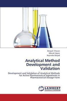Paperback Analytical Method Development and Validation Book