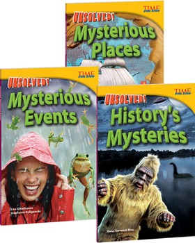 Paperback Time for Kids(r) Nonfiction Readers Unsolved Mysteries Set of 3 Book