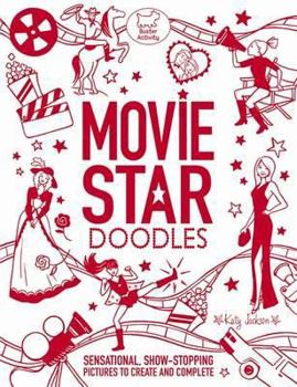 Paperback Movie Star Doodles Book