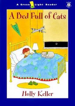 Hardcover A Bed Full of Cats Book