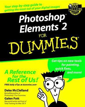 Paperback Photoshop Elements 2 for Dummies Book