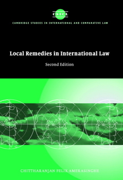Hardcover Local Remedies in International Law Book