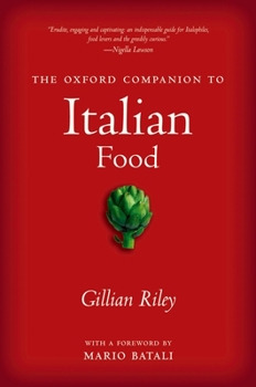Hardcover The Oxford Companion to Italian Food Book