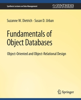 Paperback Fundamentals of Object Databases Book