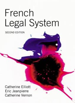 Paperback French Legal System Book