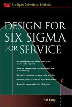 Hardcover Design for Six SIGMA for Service Book