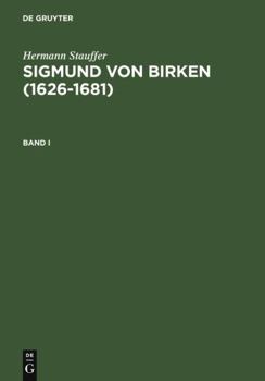 Hardcover Sigmund Von Birken 1626-1681: Morphologie Seines Werkes [German] Book