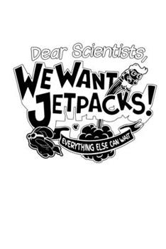 Paperback Notebook: Science Research Technology Jetpacks Gifts 120 Pages, 6x9 Inches, Lined / Ruled Book