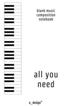 Music Notebook for Music Composition / Song-Writing / Song-Texting / Songtext Writing: [120 pages blank dotted dot grid paper ]