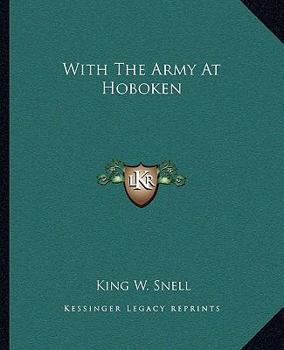 Paperback With the Army at Hoboken Book