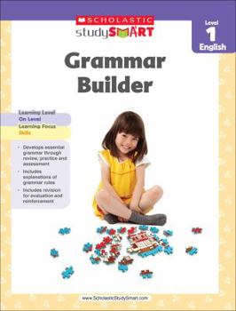 Paperback Scholastic Study Smart Grammar Builder Grade 1 Book