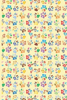 Spirit Animal Journal: Cute Paw Print Journal with Lined Pages