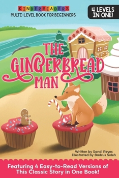 Paperback The Gingerbread Man: Easy to Read Multilevel Book for Beginning Readers ages 3 to 7 Book