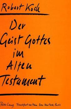 Paperback Der Geist Gottes Im Alten Testament [German] Book