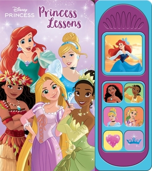 Board book Disney Princess: Princess Lessons Sound Book [With Battery] Book