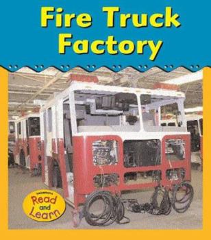 Hardcover Fire Truck Factory Book