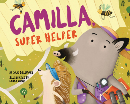 Hardcover Camilla, Super Helper Book