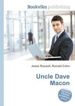 Paperback Uncle Dave Macon Book