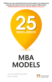 Paperback 25 Need-To-Know MBA Models Book