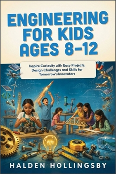 Paperback Engineering for Kids Ages 8-12: Inspire Curiosity with Easy Projects, Design Challenges and Skills for Tomorrow's Innovators Book