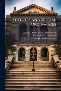 Paperback ... Statutes And Special Ordinances Book