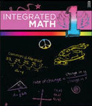 Hardcover Integrated Math, Course 1, Student Edition Book