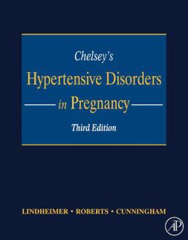 Hardcover Chesley's Hypertensive Disorders in Pregnancy Book