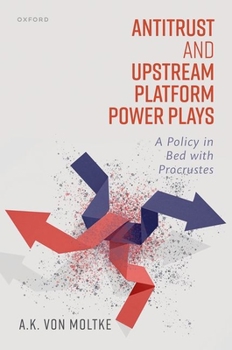Hardcover Antitrust and Upstream Platform Power Plays: A Policy in Bed with Procrustes Book