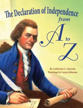 Hardcover The Declaration of Independence from A to Z Book