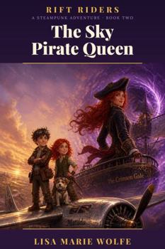 Paperback Steampunk Rift Riders: The Sky Pirate Queen Book