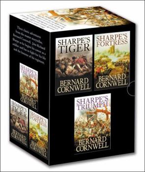 Paperback Bernard Cornwell Sharpe Box Set: Sharpe's Triumph / Sharpe's Tiger / Sharpe's... Book