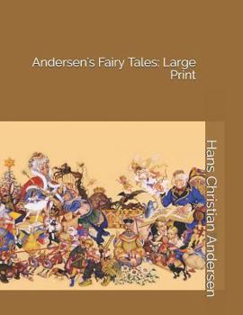 Paperback Andersen's Fairy Tales: Large Print Book