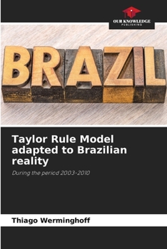 Paperback Taylor Rule Model adapted to Brazilian reality Book