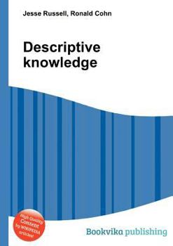 Paperback Descriptive Knowledge Book