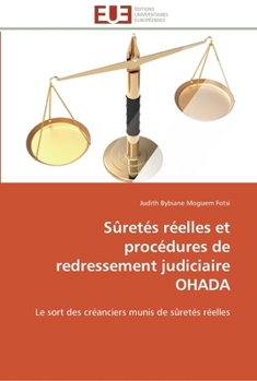 Paperback Sûretés réelles et procédures de redressement judiciaire ohada [French] Book