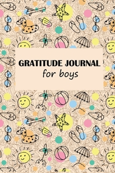 Paperback gratitude journal for boys: my gratitude journal-120pages Book