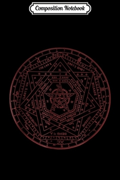 Composition Notebook: Sigillum Dei Aemeth Sigil of Ameth Enochian John Dee  Journal/Notebook Blank Lined Ruled 6x9 100 Pages