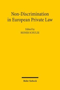 Paperback Non-Discrimination in European Private Law Book