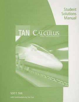 Paperback Student Solutions Manual (Chapters 0-9) for Tan's Single Variable Calculus: Early Transcendentals Book