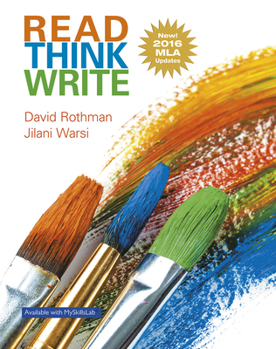 Paperback Read Think Write: True Integration Through Academic Content, MLA Update Book