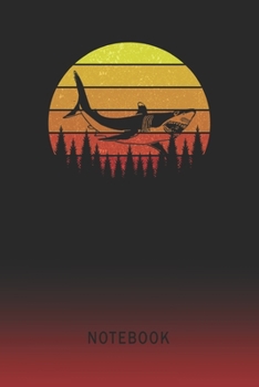 Notebook: Great White Shark Blank Wide Ruled Lined Paper Notepad | Writing Pad Journal | Assignments Taking Class Notes Homework Studying Math Science ... & University Organizer | Student Teacher