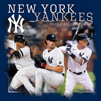 Calendar New York Yankees 2022 12x12 Team Wall Calendar Book
