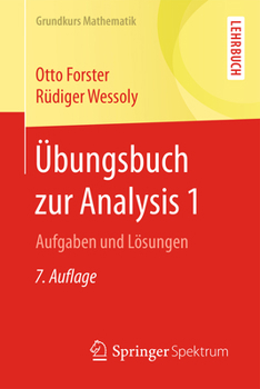 Paperback Übungsbuch Zur Analysis 1: Aufgaben Und Lösungen [German] Book