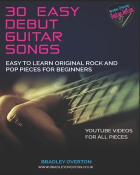 Paperback 30 Easy Debut Guitar Songs Book