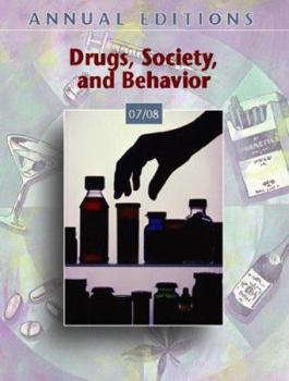 Paperback Annual Editions: Drugs, Society, and Behavior 07/08 Book