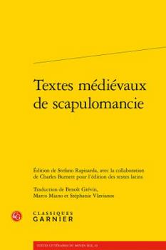 Paperback Textes Medievaux de Scapulomancie [Arabic] Book