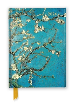Hardcover Vincent Van Gogh: Almond Blossom 2024 Luxury Diary - Page to View with Notes Book