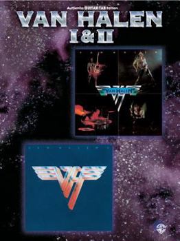 Paperback Van Halen I & II: Authentic Guitar Tab Book